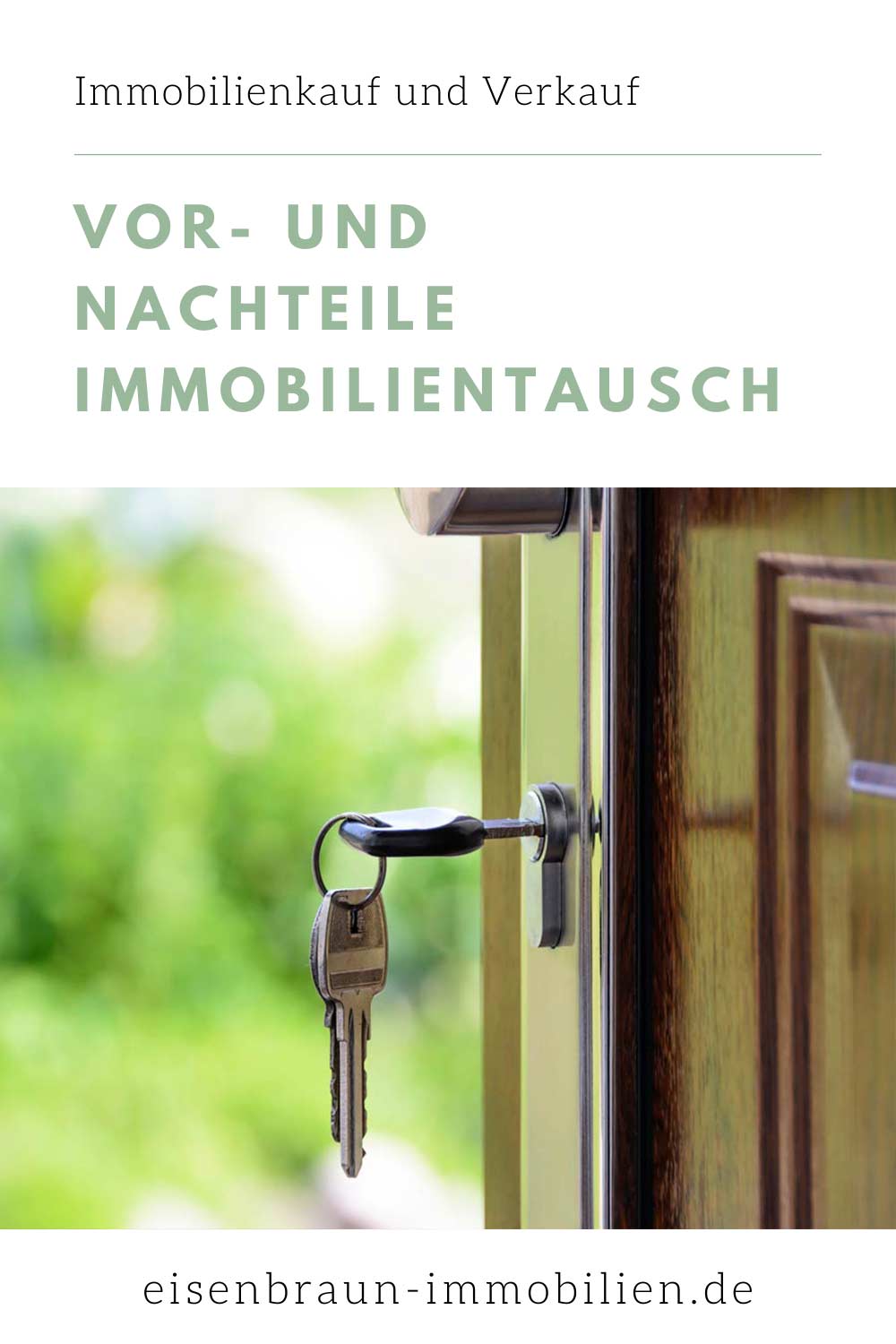 Vorteile und Nachteile des Immobilientauschs
